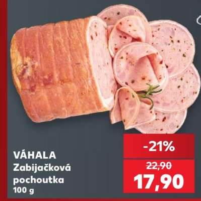 VÁHALA Zabijačková pochoutka