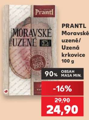 PRANTL Moravské uzené/Uzená krkovice 100 g