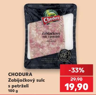 CHODURA Zabijačkový sulc s petrželí