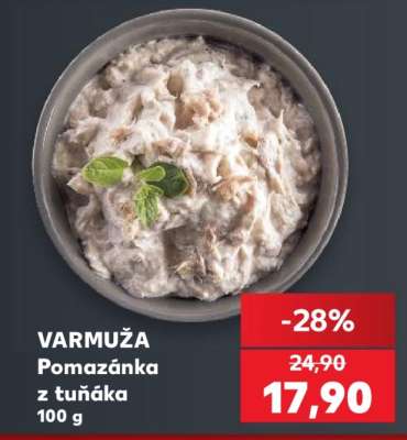 VARMUŽA Pomazánka z tuňáka