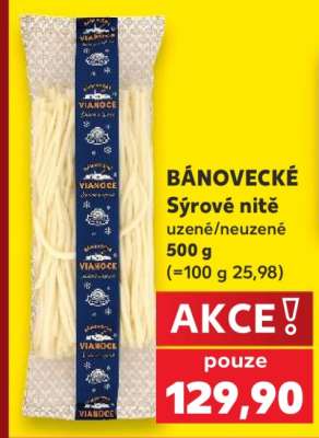 BÁNOVECKÉ Sýrové nitě