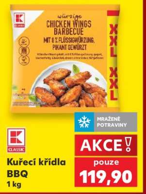 Kuřecí křídla BBQ