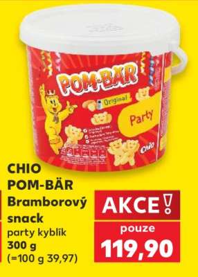CHIO POM-BÄR Bramborový snack