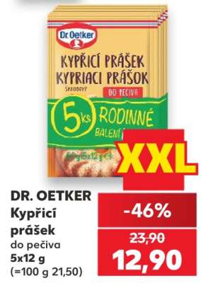 DR.OETKER Kypřicí prášek do pečiva