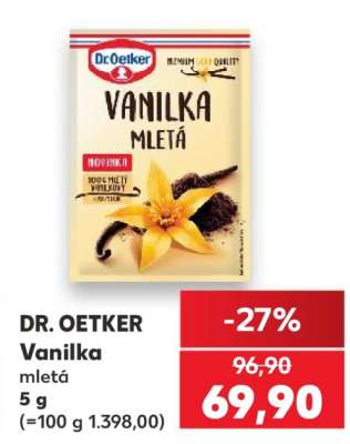 Dr. Oetker Vanilka Mletá