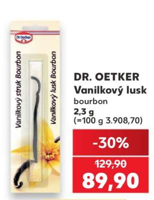 DR.OETKER Vanilkový lusk