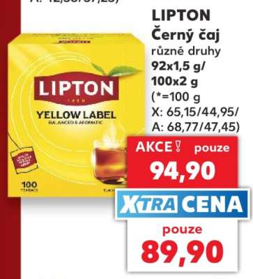 LIPTON Černý čaj