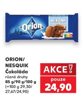 ORION/NESQUIK Čokoláda