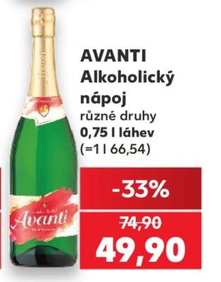 AVANTI Alkoholický nápoj