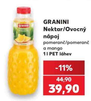 GRANINI Nektar/Ovocný nápoj