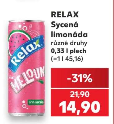 Relax sycená limonáda