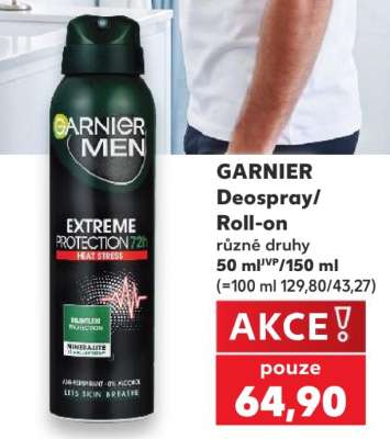 GARNIER Deospray/ roll-on