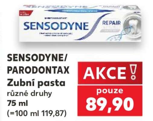 SENSODYNE/ PARODONTAX Zubní pasta