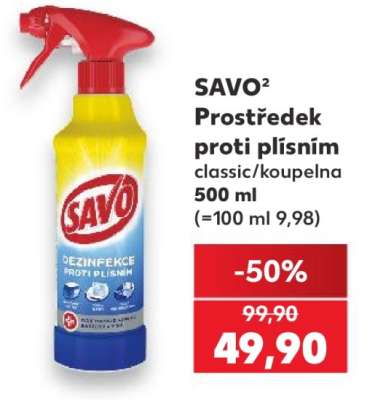 SAVO² Prostředek proti plísním
