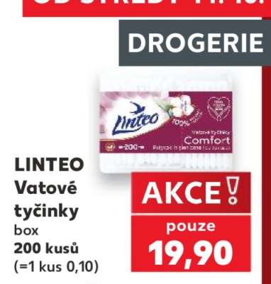 Linteo Vatové tyčinky