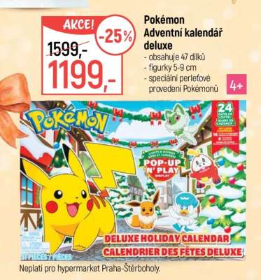 Pokémon Adventní kalendář deluxe