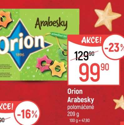 Orion Arabesky polomáčené