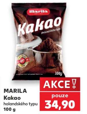 MARILA Kakao holandského typu 100 g