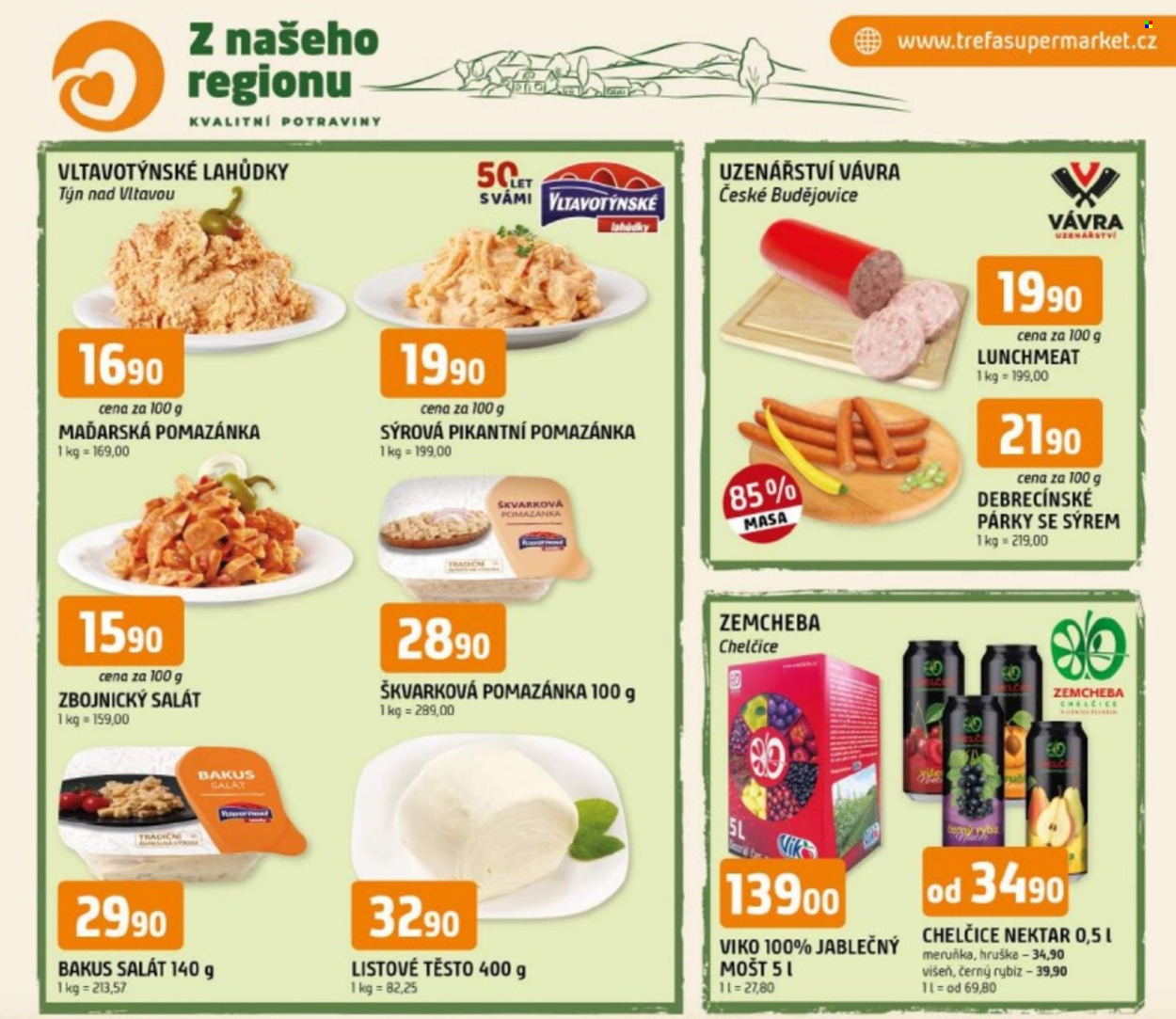 Leták TREFA coop - 14. 10. 2026 - 20. 10. 2026. Strana 1