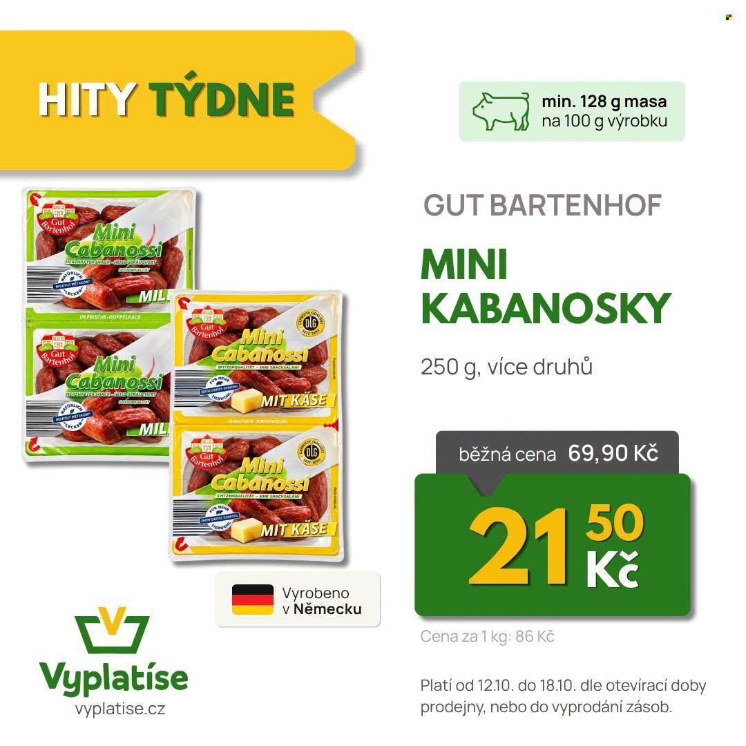 Leták Vyplatíse - 12. 10. 2026 - 18. 10. 2026. Strana 6