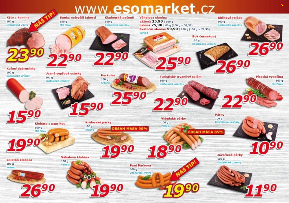 Leták ESO MARKET - 14. 10. 2026 - 25. 10. 2026. Strana 2