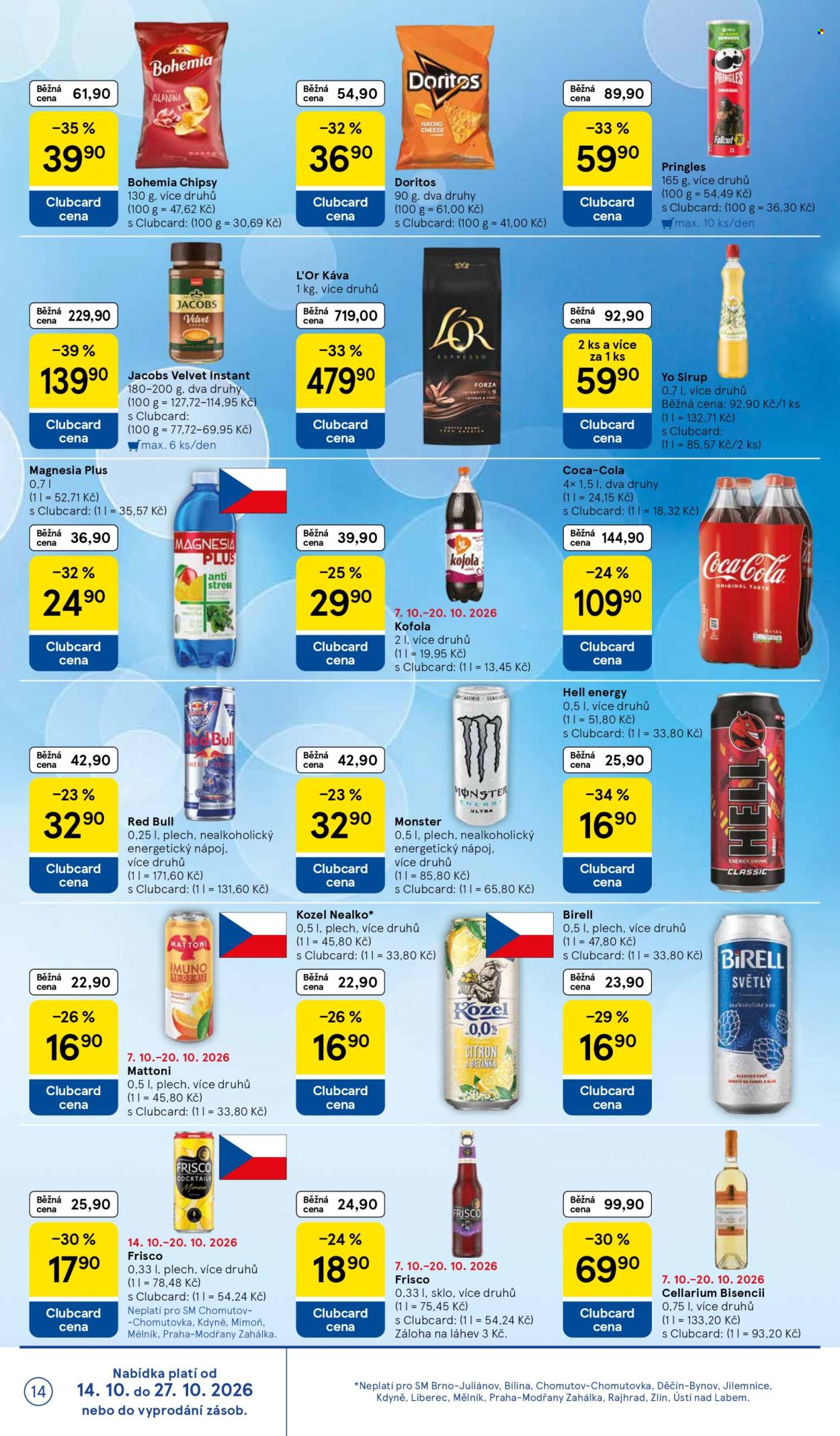 Leták TESCO supermarket - 14. 10. 2026 - 20. 10. 2026. Strana 14