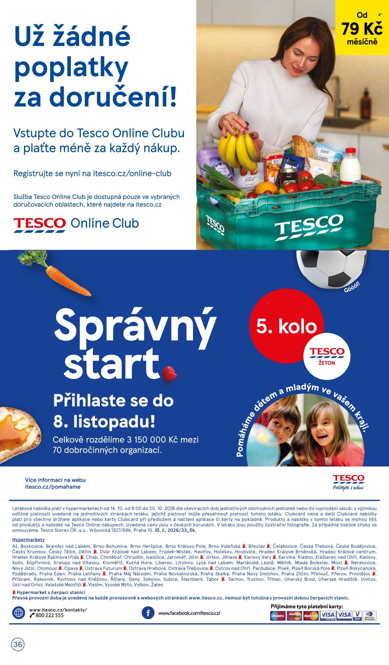Leták TESCO - 14. 10. 2026 - 20. 10. 2026. Strana 36