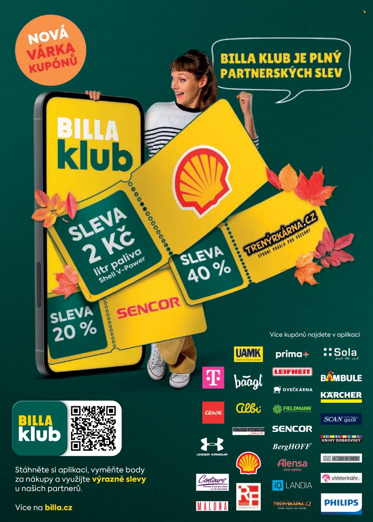 Leták BILLA - 14. 10. 2026 - 20. 10. 2026. Strana 9
