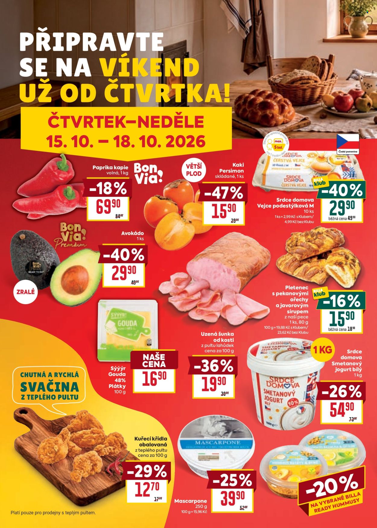 Leták BILLA - 14. 10. 2026 - 20. 10. 2026. Strana 32