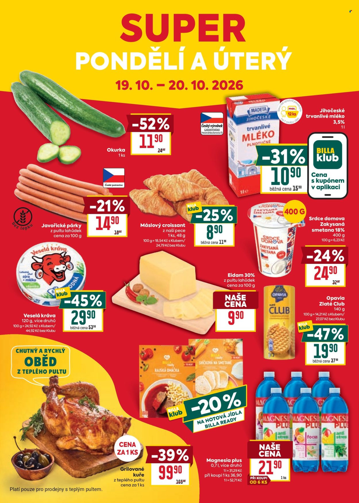 Leták BILLA - 14. 10. 2026 - 20. 10. 2026. Strana 34