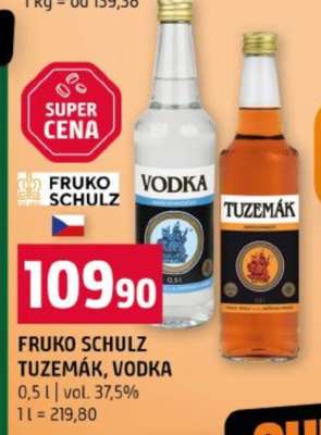 FRUKO SCHULZ TUZEMÁK, VODKA