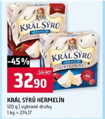 Král Sýrů Hermelín