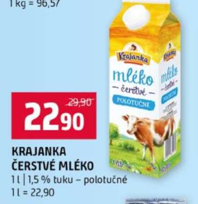KRAJANKA Čerstvé mléko