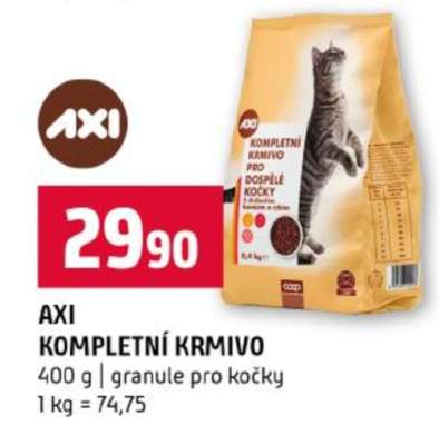 AXI KOMPLETNÍ KRMIVO