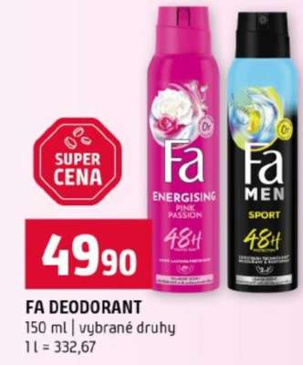 Fa deodorant