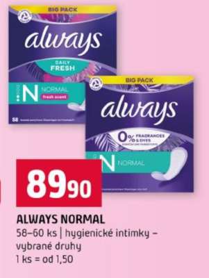 ALWAYS NORMAL