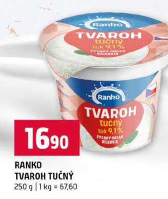 RANKO Tvaroh tučný