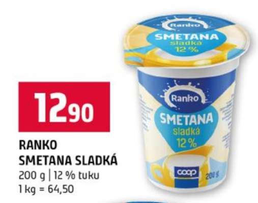 RANKO SMETANA SLADKÁ