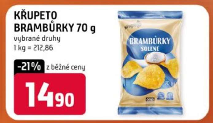 Křupeto Brambůrky 70 g