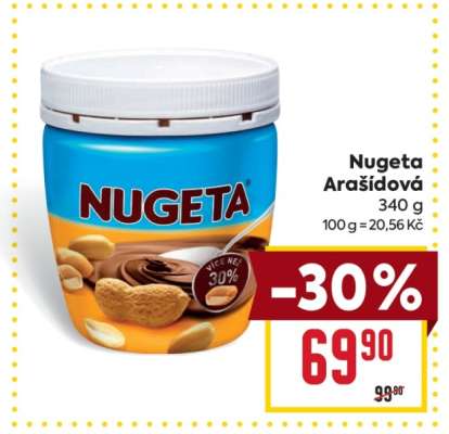 Nugeta arašídová