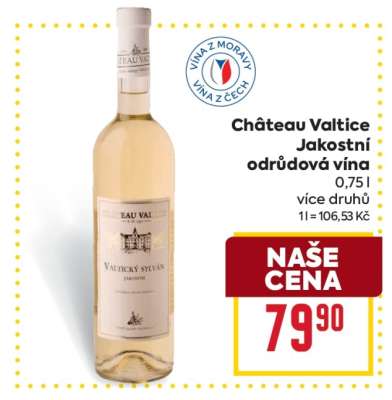Château Valtice jakostní odrůdová vína