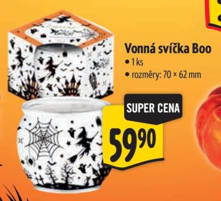 Vonná svíčka Boo