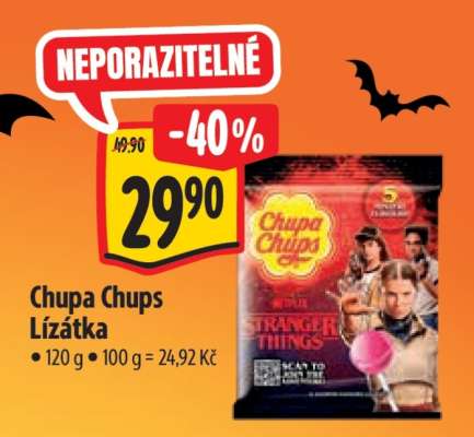 CHUPA CHUPS LÍZÁTKA