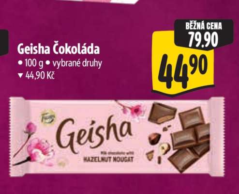 Geisha čokoláda