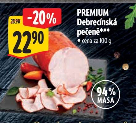 PREMIUM Debrecínská pečeně