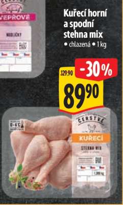 Kuřecí horní a spodní stehna mix