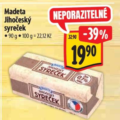 MADETA Jihočeský syreček