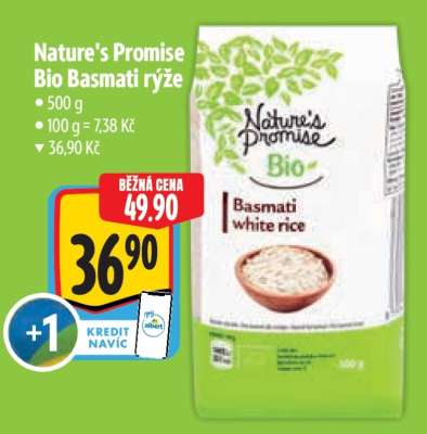 Nature's Promise Bio Basmati rýže