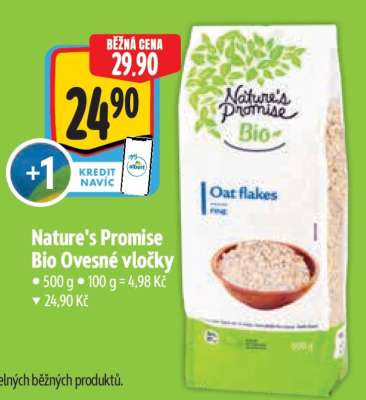 Nature’s Promise Bio Ovesné vločky