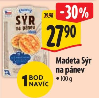 Madeta Sýr na pánev